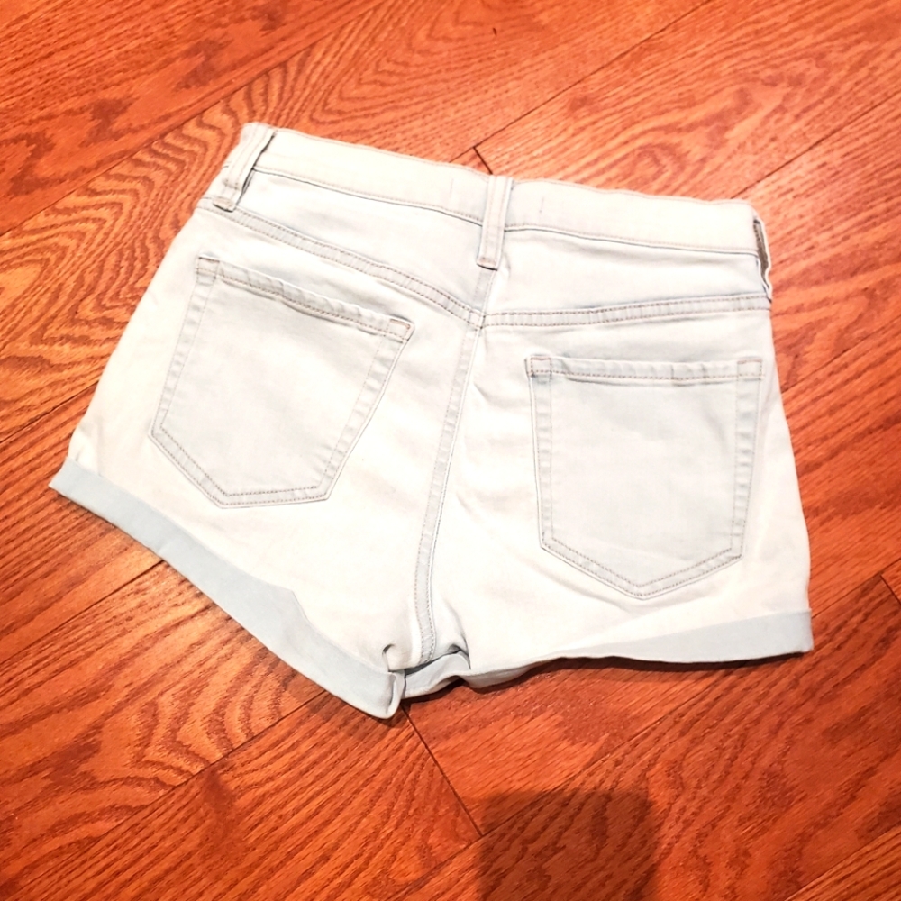 Size 0 High Rise Denim Shorts - Garage